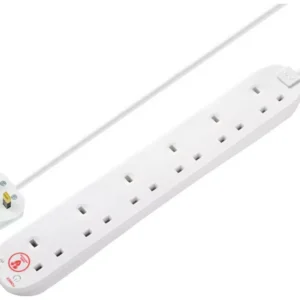 six surge socket