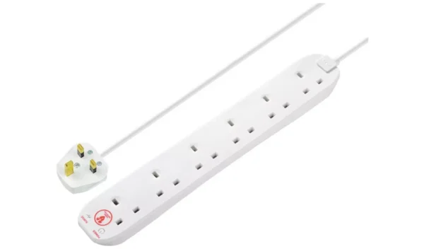 six surge socket
